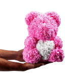 Rose Bear Ροζ Premium 40cm σε κουτί