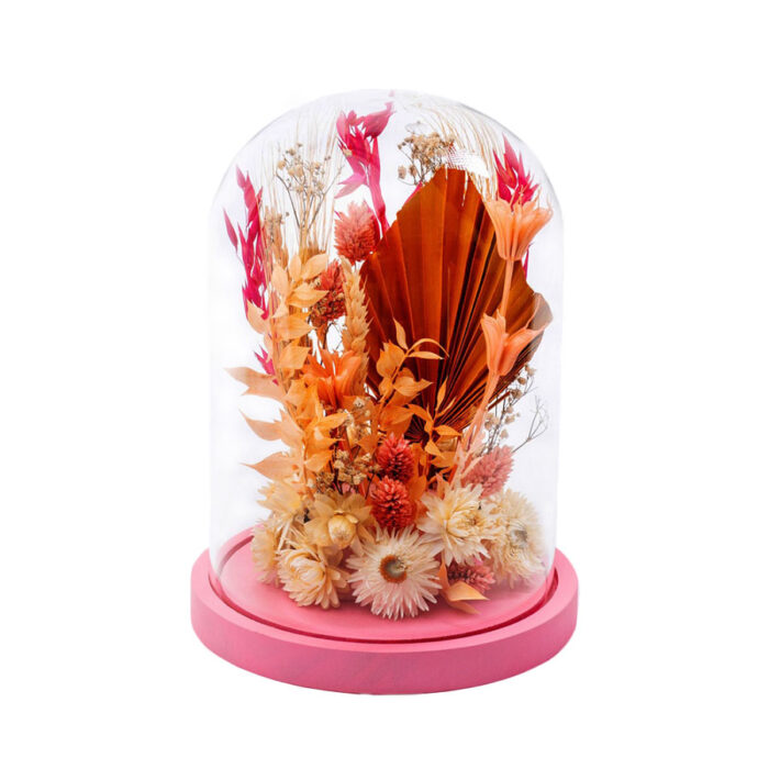 Dry Flowers Baby Pink Deluxe
