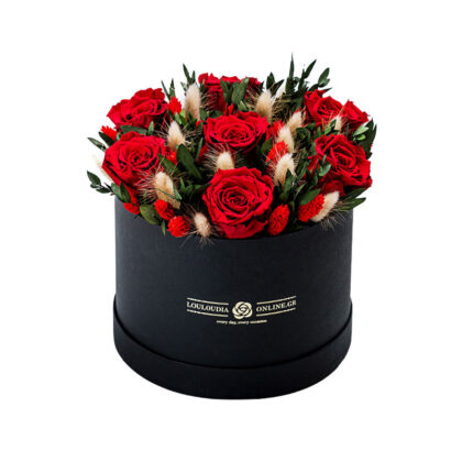 Dry Flowers Red Deluxe