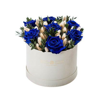 Dry Flowers Blue Deluxe