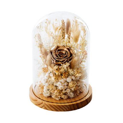 Dry Flowers Gold Deluxe