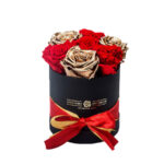 Forever Roses Κόκκινο-Χρυσό Premium