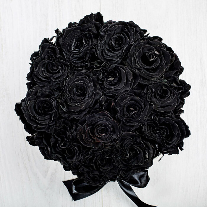 Forever Roses Black Deluxe
