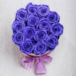Forever Roses Purple Deluxe
