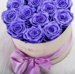 Forever Roses Purple Deluxe