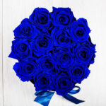 Forever Roses Blue Deluxe