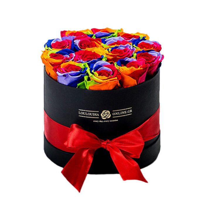 Forever Roses Rainbow Deluxe