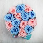 Forever Roses Ροζ-Γαλάζιο Deluxe