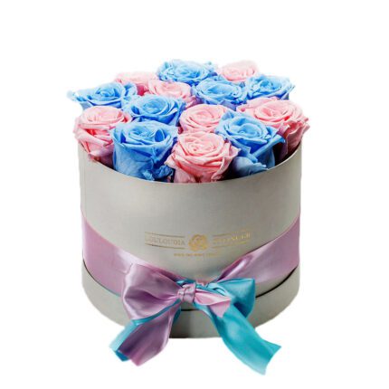 Forever Roses Pink-Blue Deluxe