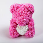 Rose Bear Pink Premium 40cm in box