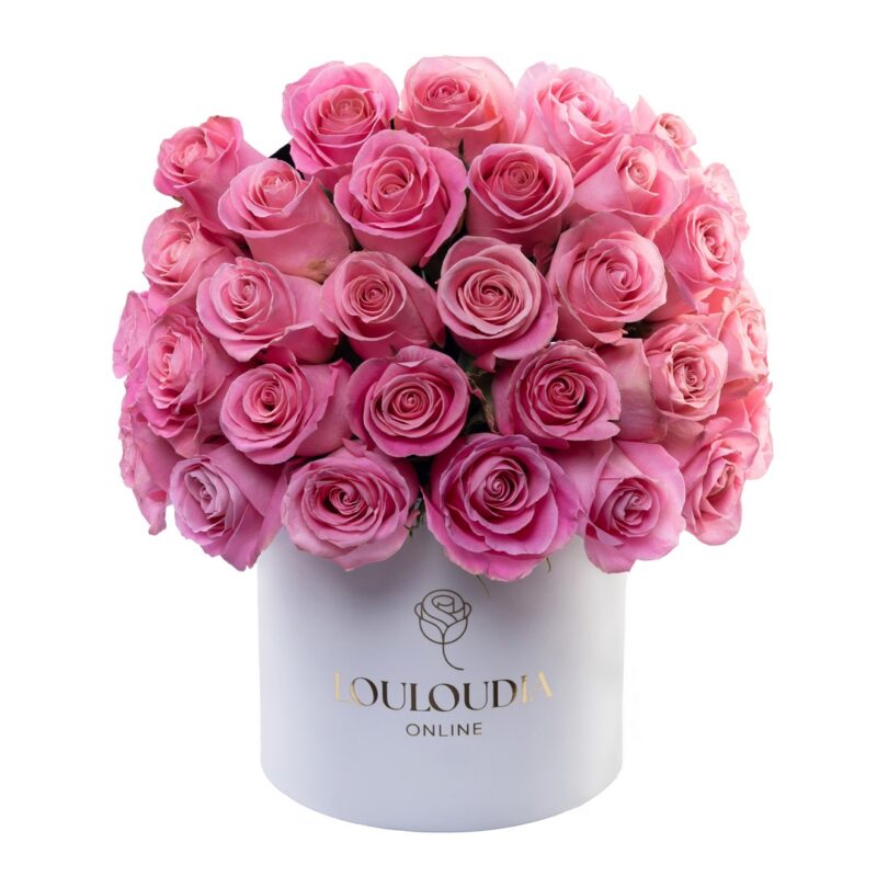Μια επιλογή προϊόντος με υπέροχα Ροζ τριαντάφυλλα