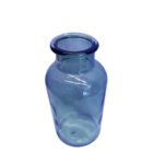 Decorative Blue Glass Vase