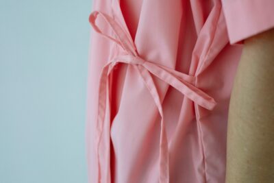 Pink Patient Robe 