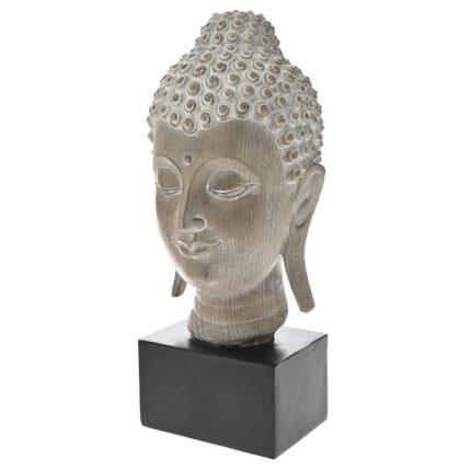 Decorative Buddha Polyresin Buddha Grey