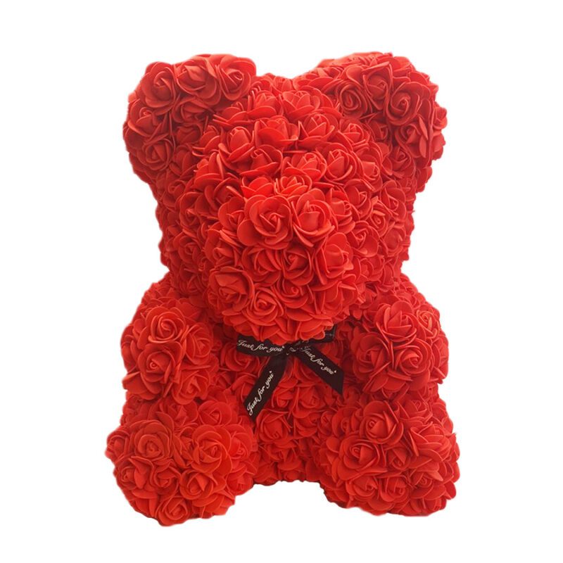 Rose Bear Red Premium 40cm in box