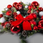 Christmas Decorative Wreath in Red