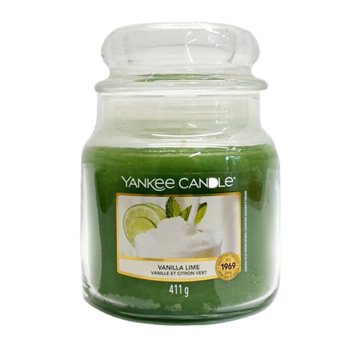 Κερί Yankee Candle Vanilla Lime Scented 411gr