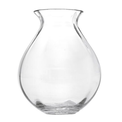 Decorative Round Glass Vase