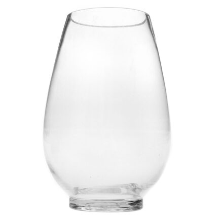 Decorative Glass Vase Transparent Glass
