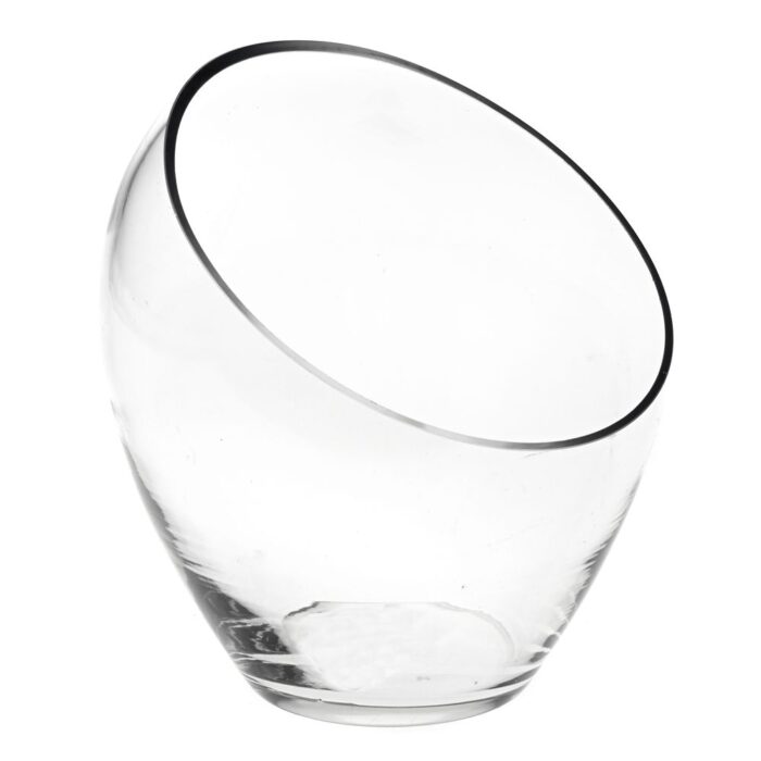 Decorative Glass Vase Semi-Circle Essential