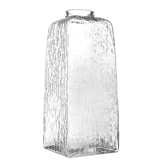 Decorative Glass Vase with Narrow Opening
