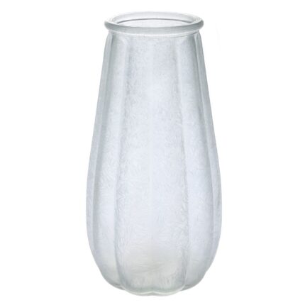 Decorative Glass Vase of Ice
