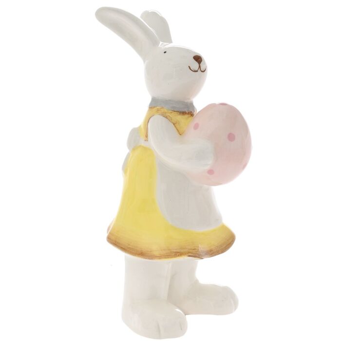 Easter Bunny Ceramic Bunny Yellow