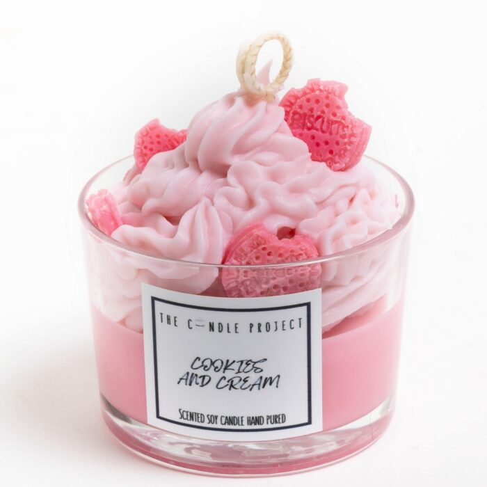Candle TheCandleProject CookiesAndCream Pink 210gr