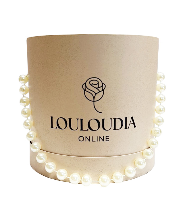 White Box with Pearls