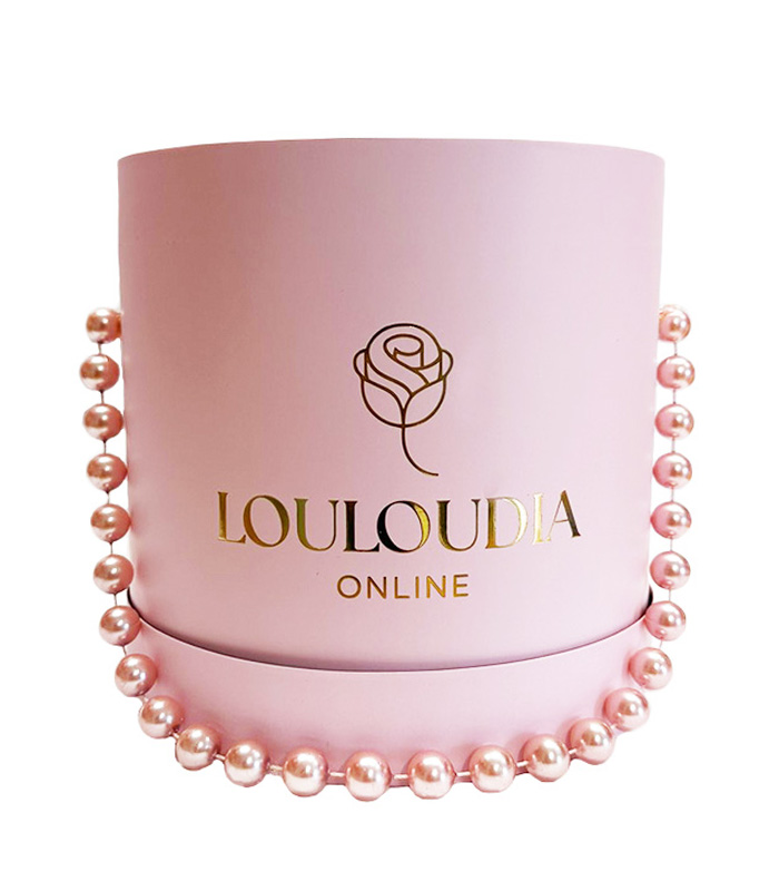 Pink Box with Pearls