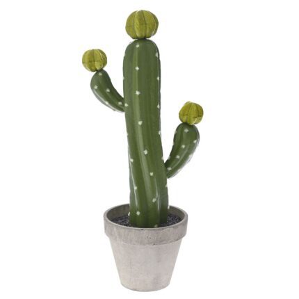 Artificial plant in a pot Cactus in cassock 44cm