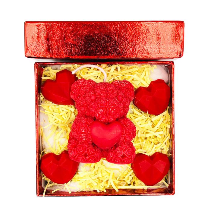 Κουτί με Wax Melts και Κερί Valentines Day Essential
