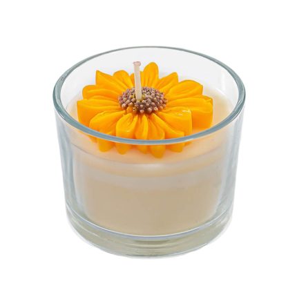 Αρωματικό Κερί Πορτοκαλί Λουλούδι 350gr