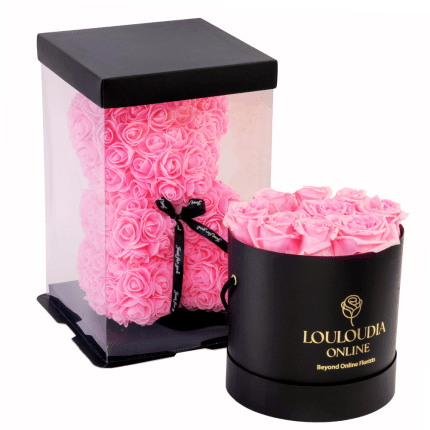 Rose Bear Pink Combo of 2